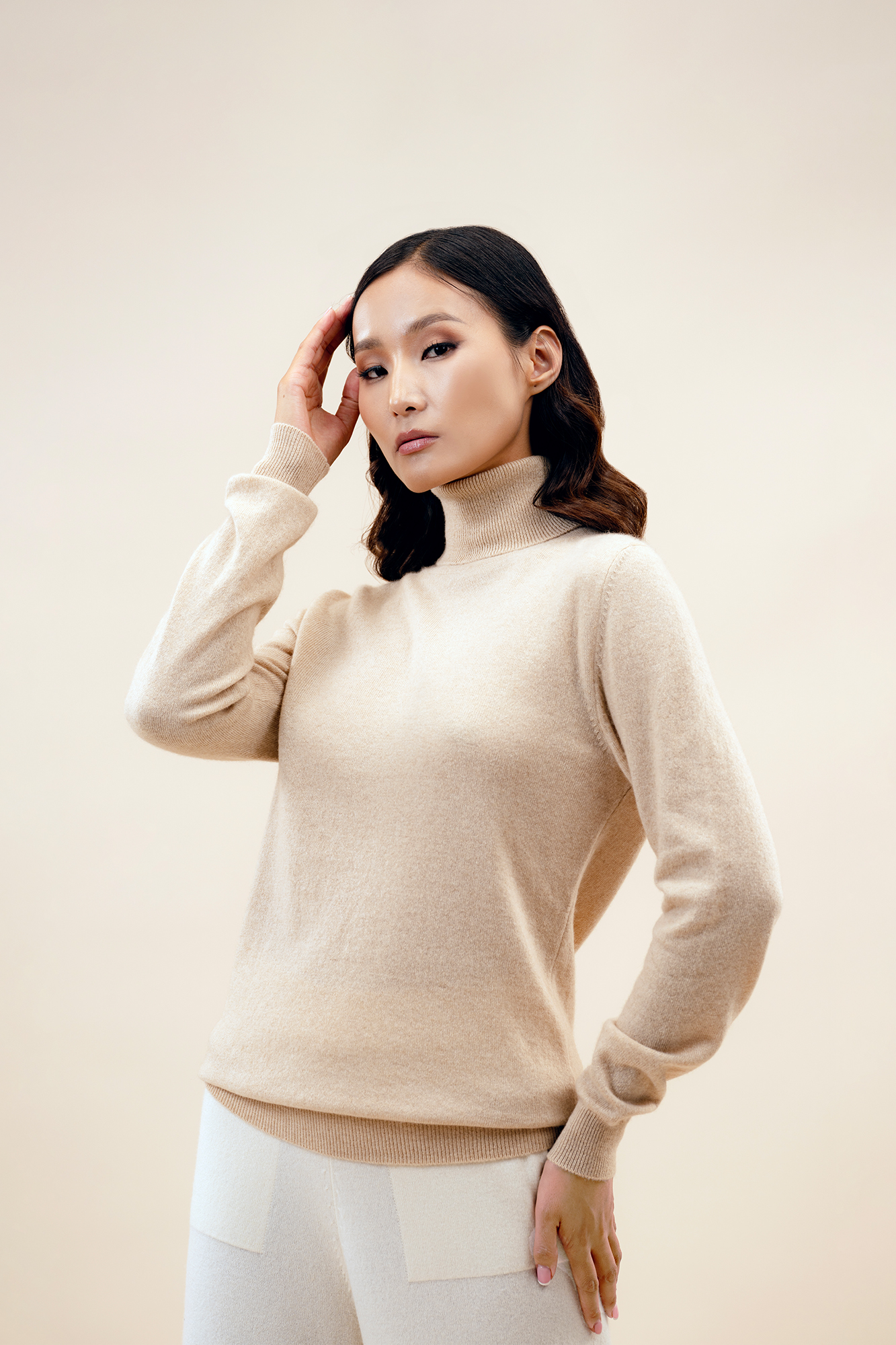 Свитер захтай ноолууран классик цамц - Image 3