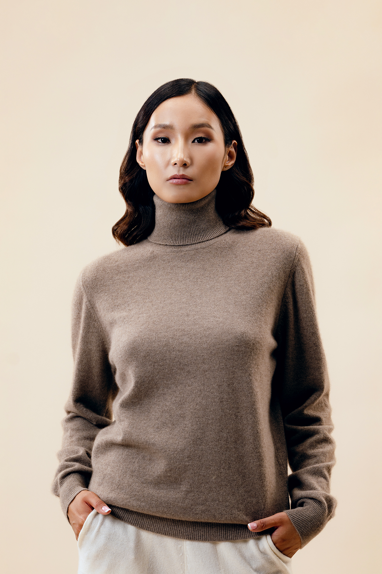 Свитер захтай ноолууран классик цамц - Image 4