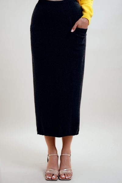 Урт ноолууран юбка - Image 2