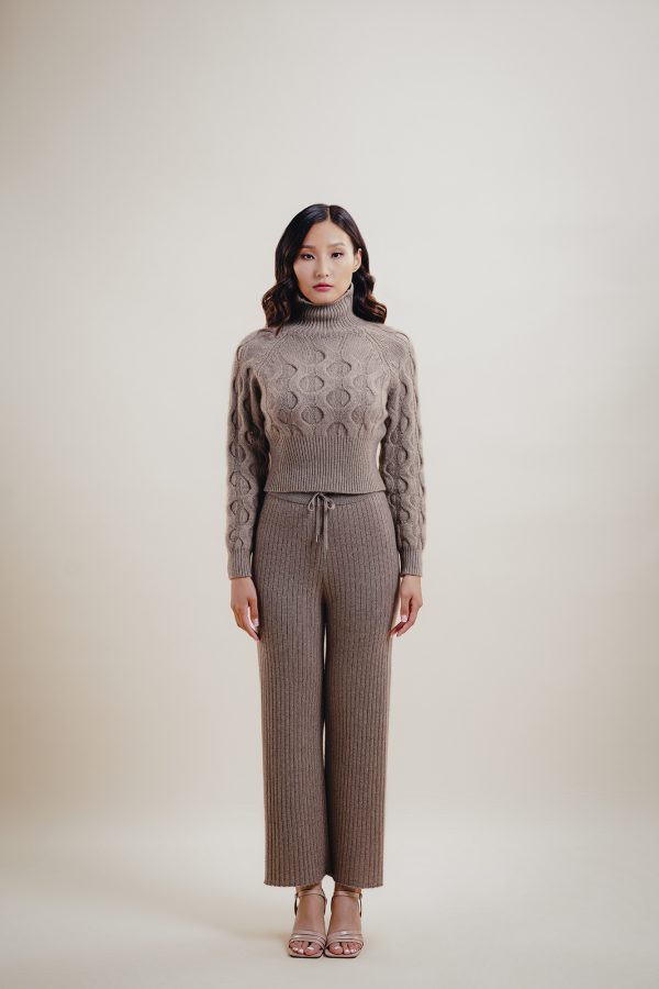 6 Богино загварын ноолууран свитер