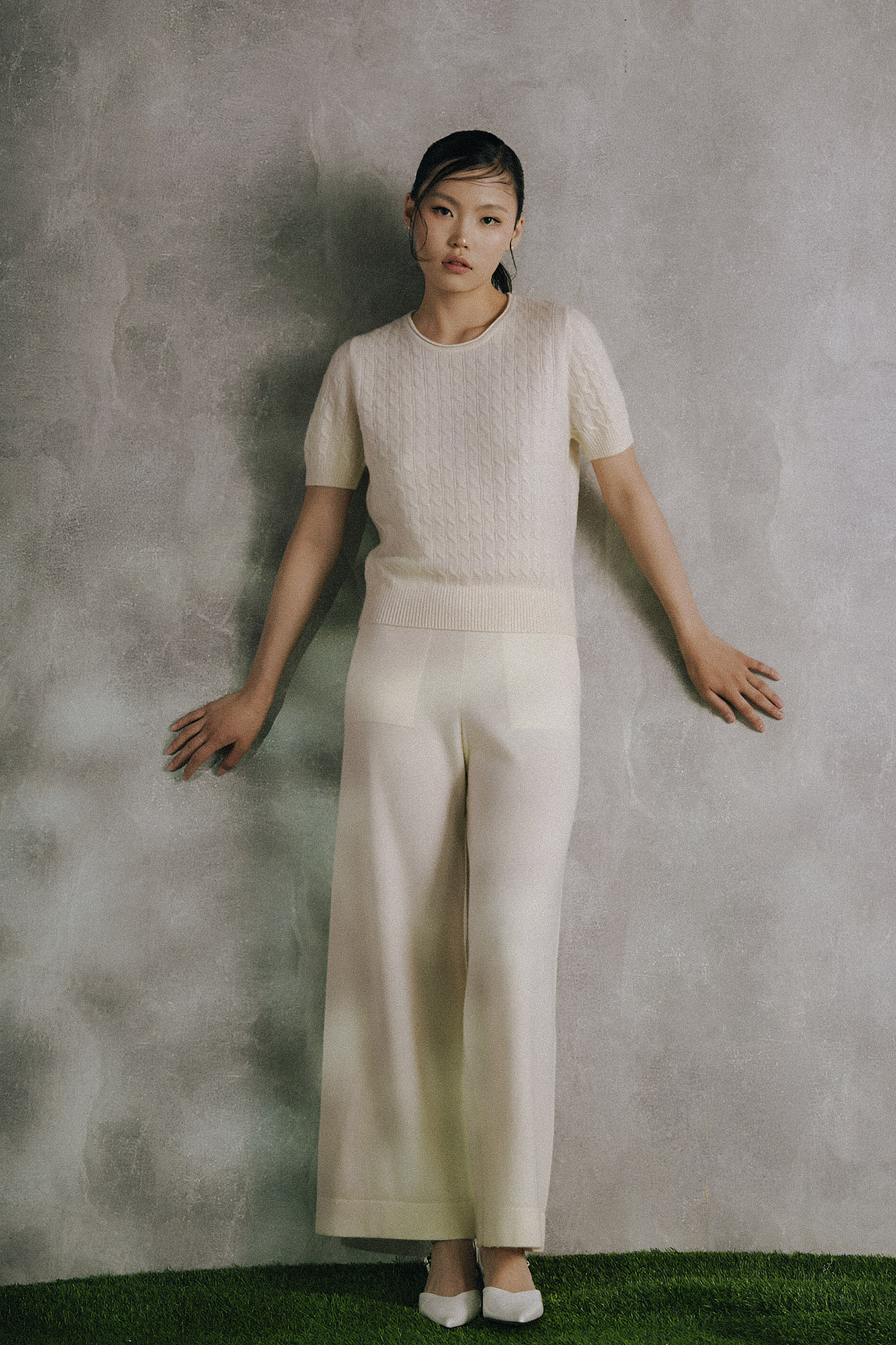 Богино ханцуйтай ноолууран цамц - Image 1