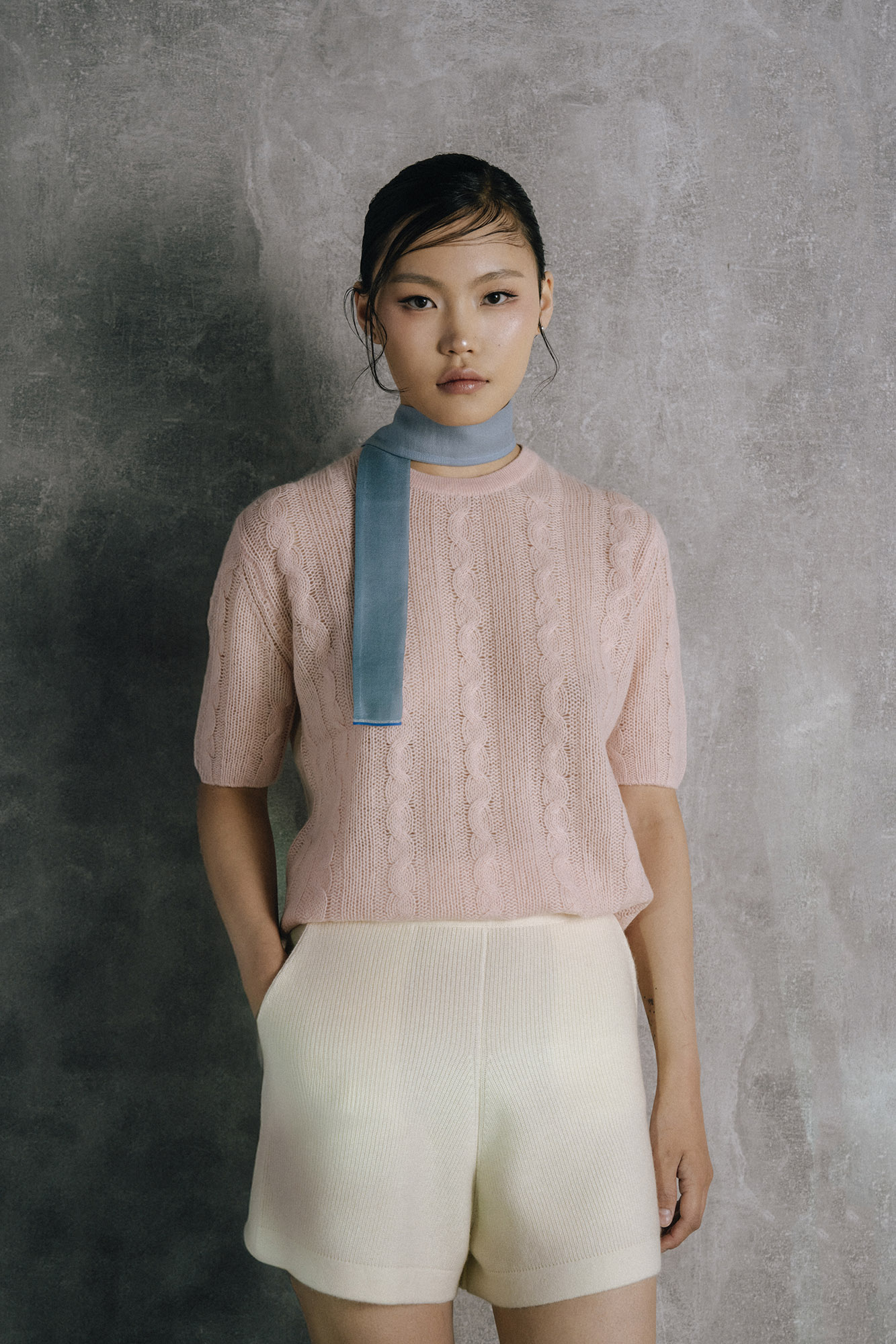 Богино ханцуйтай ноолууран цамц - Image 3