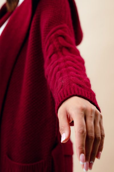 Сүлжмэл ноолууран пальто - Image 3