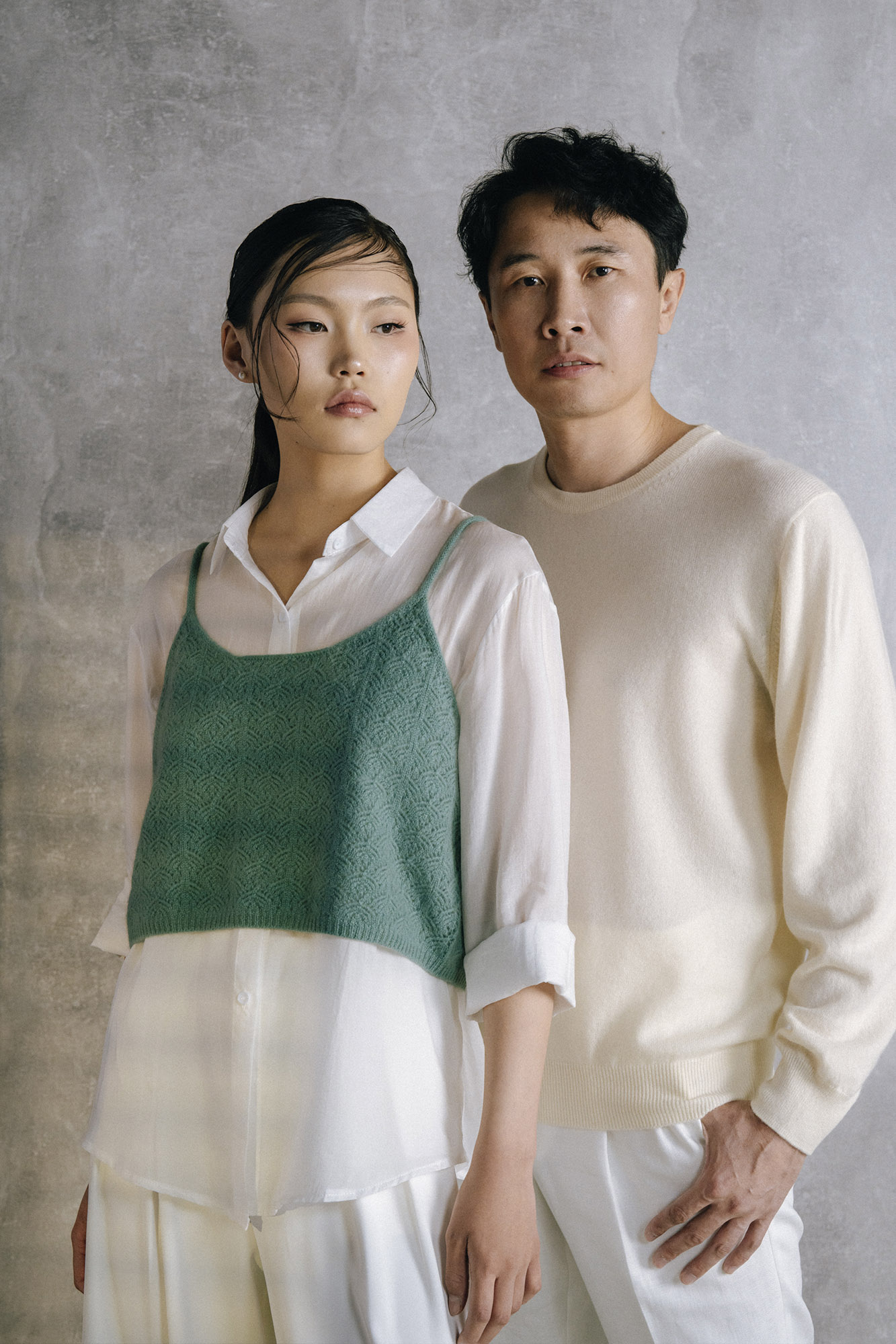 Ажур сүлжээстэй ноолууран топ - Image 2