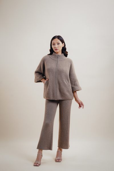 Цахилгаантай ноолууран кардиган - Image 1