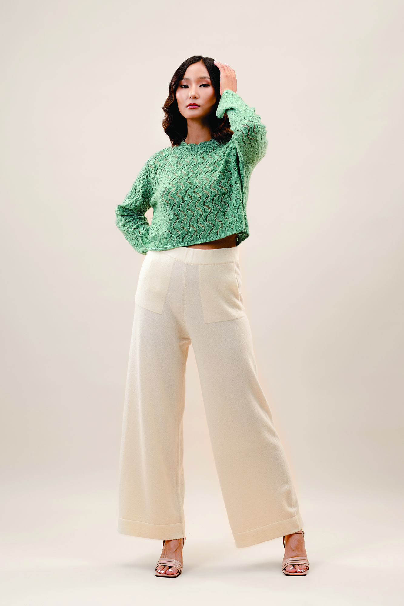 Торон сүлжээстэй богино загварын цамц - Image 1