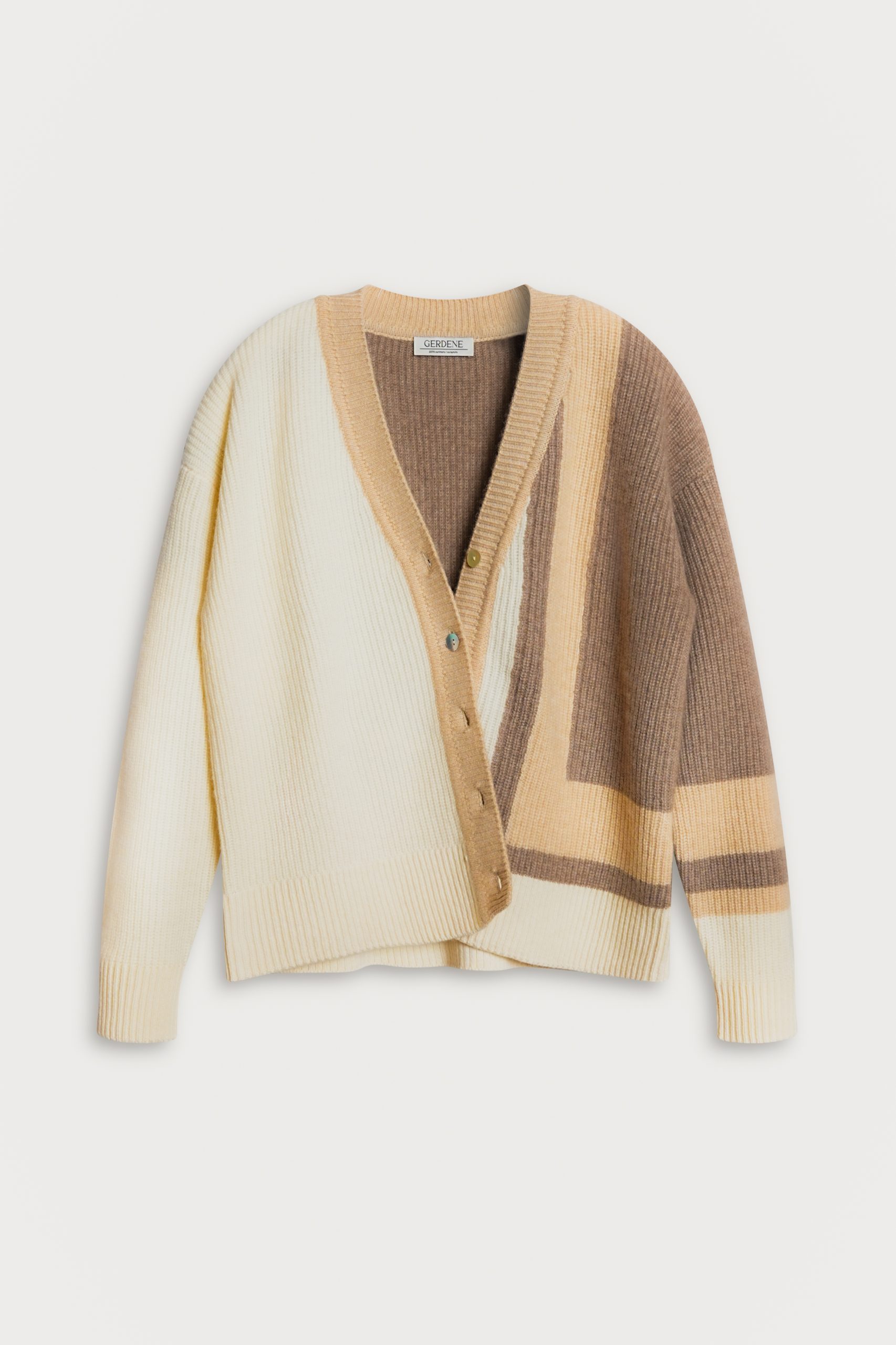 Судалтай ноолууран кардиган - Image 1